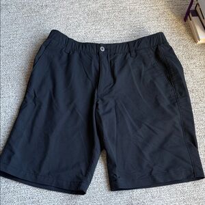 Under Armour Black Golf Shorts